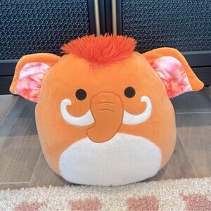 Squishmallows 16" Wilbie the Orange Woolly Mammoth Plush Toy